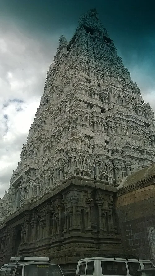 Gateway tower of Arunachalesvara Temple in Tiruvannamalai
