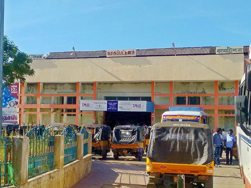 Entrance of Nagapattinam Junction