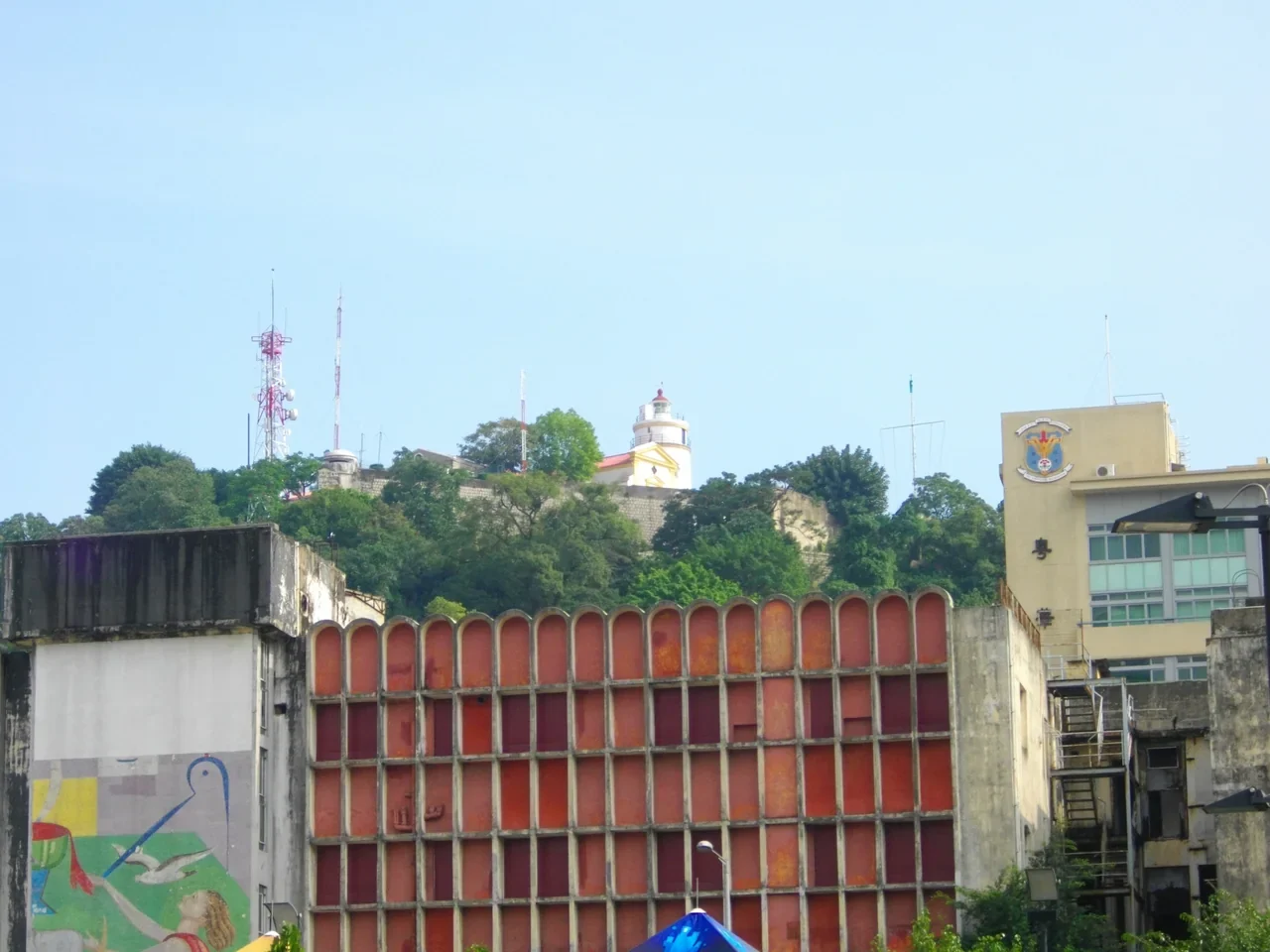 View of Guia Hill in Macao