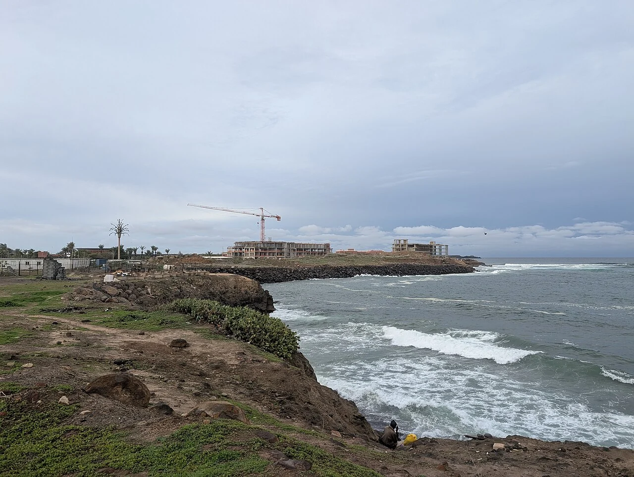 Dakar Corniche coast, August 2025