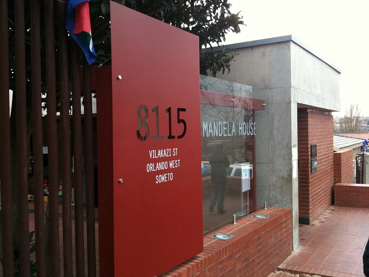 Exterior of Mandela House on Vilakazi Street in Soweto; July 2010.