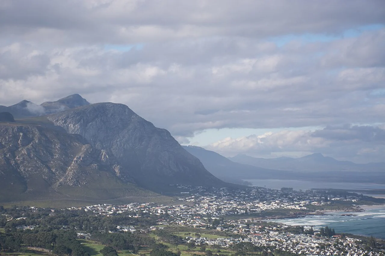 Town and coast from Rotary Way, 2016; a separate transport focus.