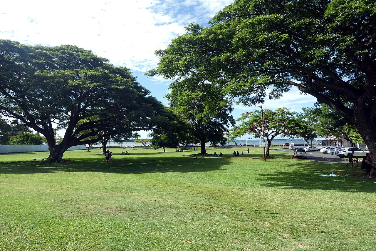 Shirley Park in Lautoka, December 2022; not the botanical garden