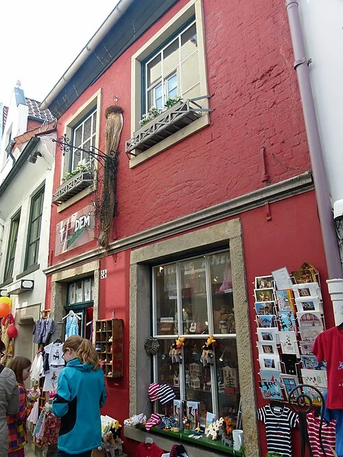 Bremen Schnoor quarter, archival street view from 2014