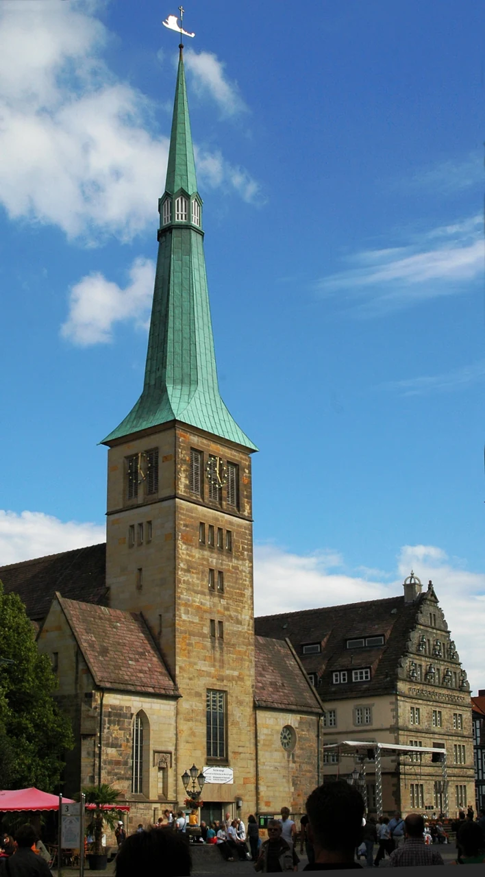 Hameln Marktkirche ve Hochzeitshaus, 2009 görünümü