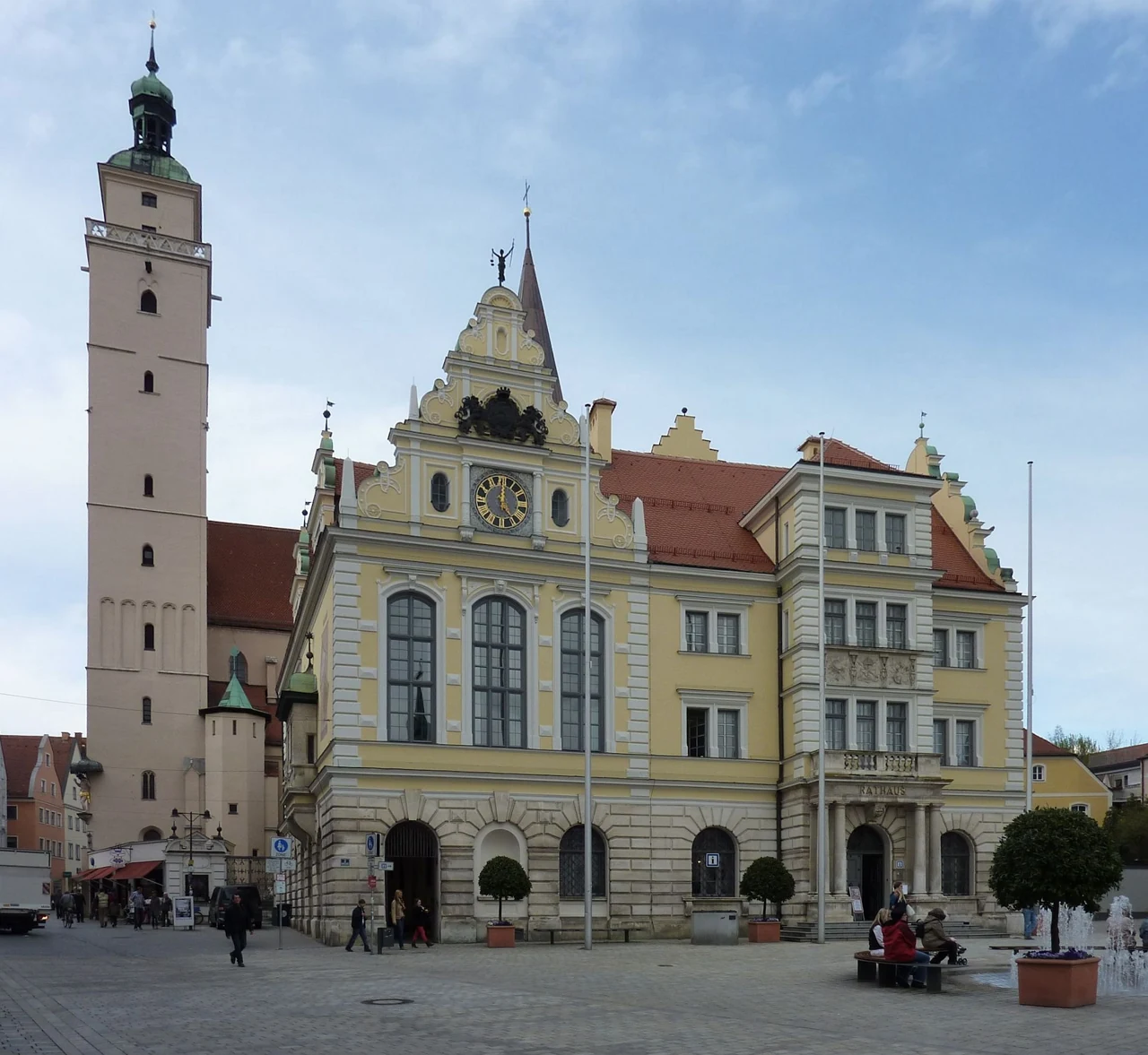 Ingolstadt Town Hall photographed in 2012