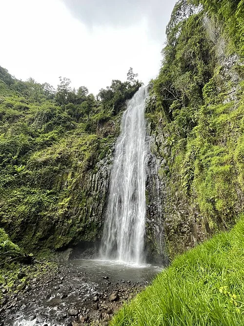 Materuni Falls in Moshi District, April 2021