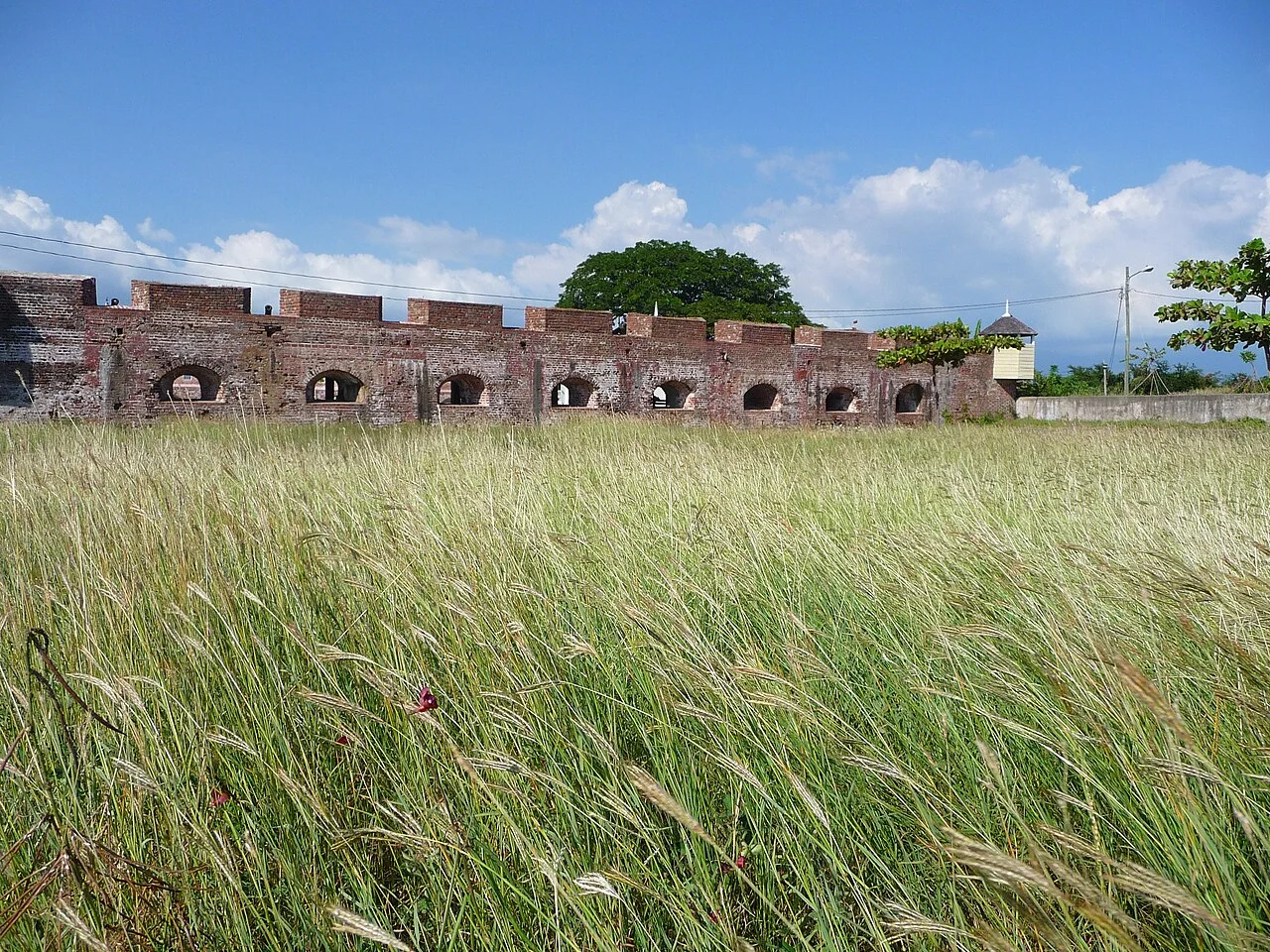 Kingston Jamaika Port Royal tarihî Fort Charles, 2011