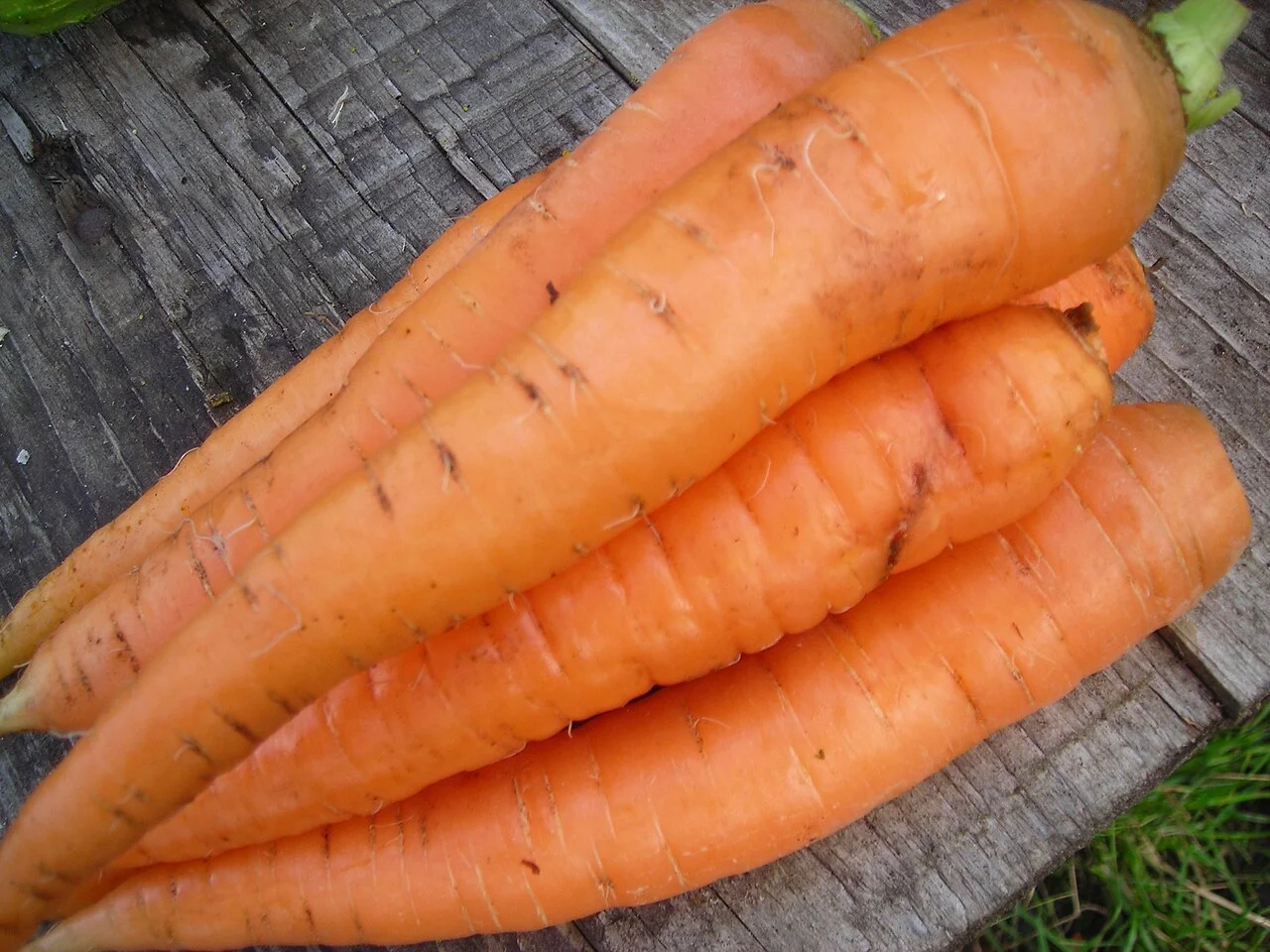 Carrots, August 2007; Scouse ingredient illustration, with no claim of Liverpool location or market provenance