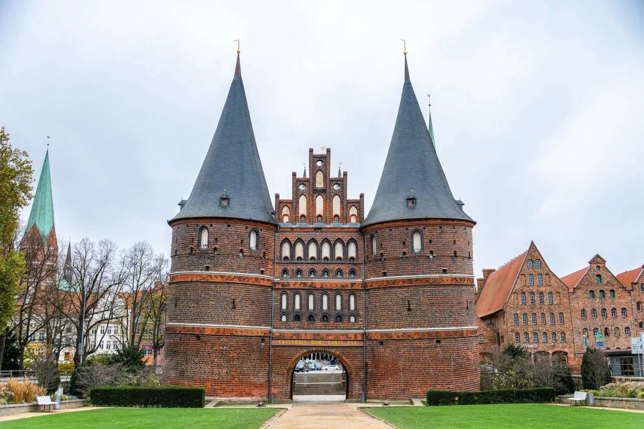 Lübeck’s Holstentor gate