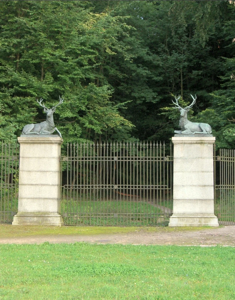 Tiergarten girişindeki Hirschportal, 2007