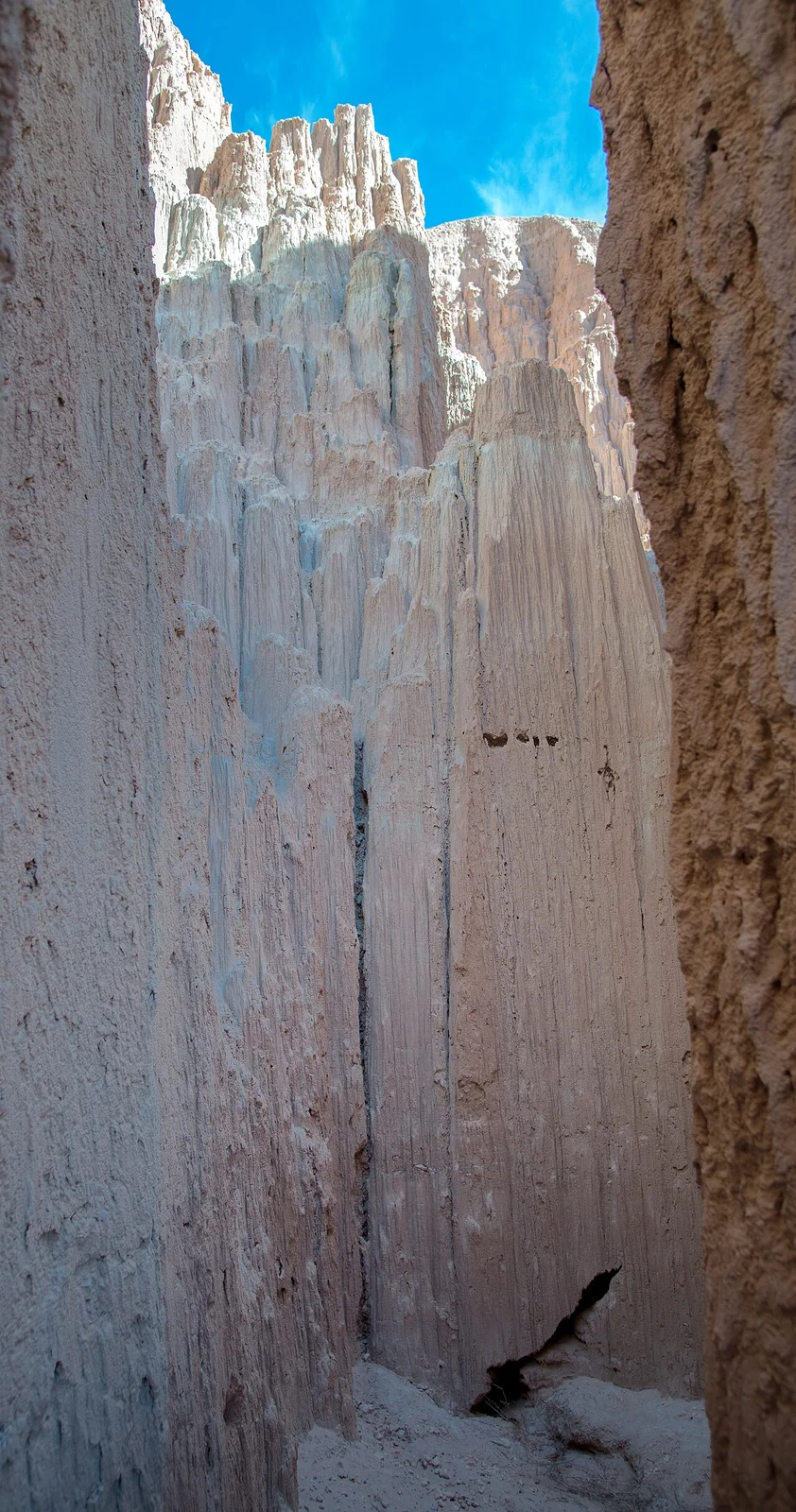 Nevada Cathedral Gorge dar kaya geçidi, 2017