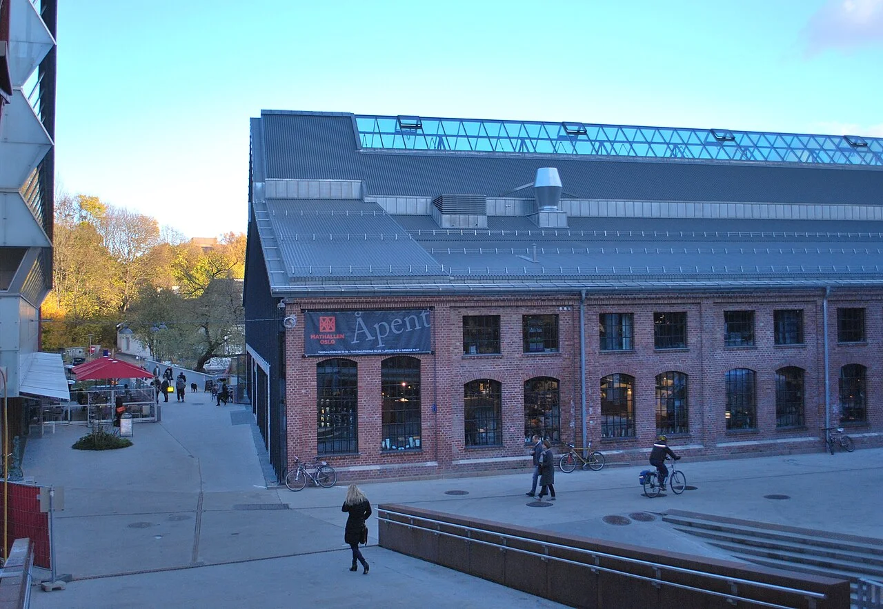 Oslo Vulkan’da Mathallen yemek salonunun dış cephesi; 26 Ekim 2012 arşiv fotoğrafı.