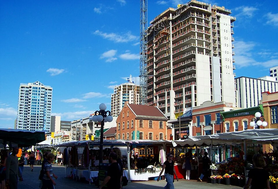 Ottawa ByWard Market George Street görünümü, 2007