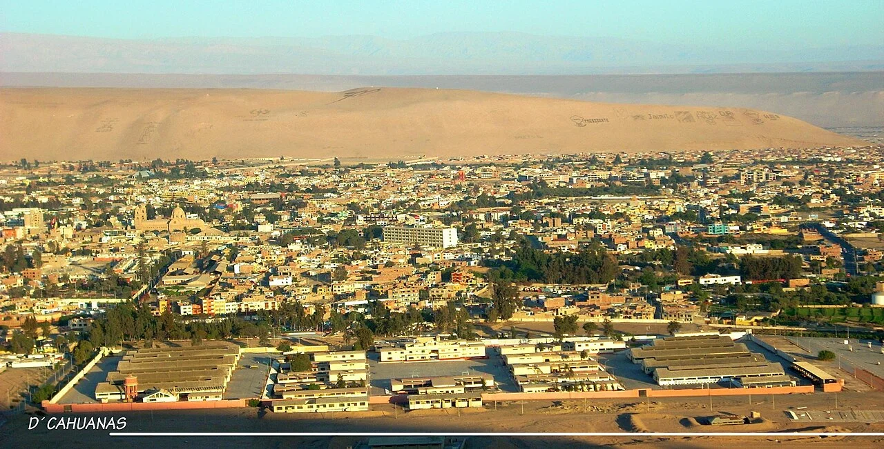 Broad panorama of Tacna, July 2010