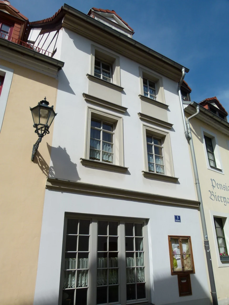 Plauen Nobelstraße 3’te tarihî dış cephe, 2013