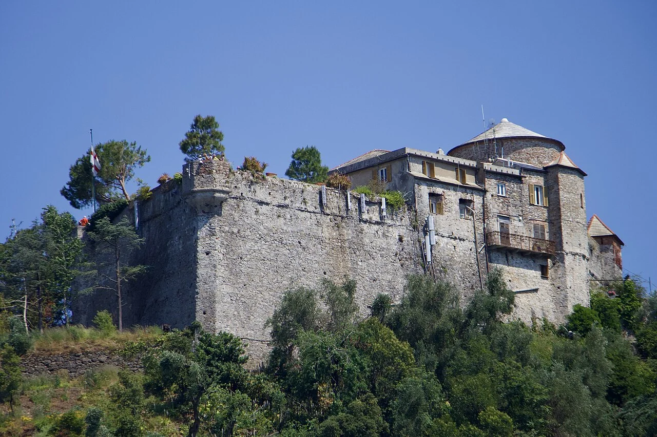 Portofino üzerinde tarihî Castello Brown, 2017