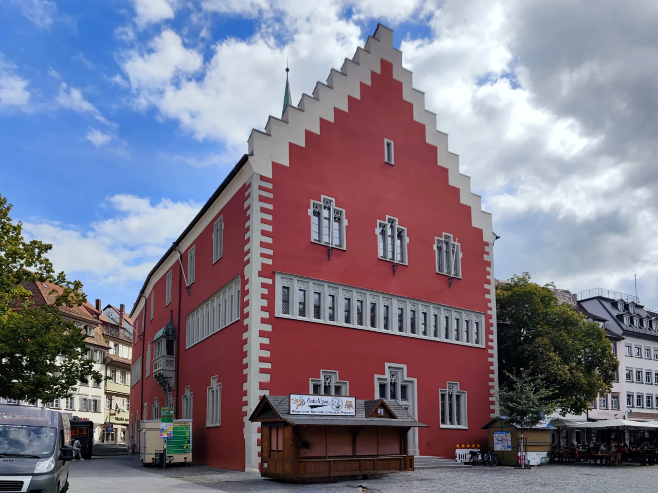 Exterior facade of Ravensburg town hall in September 2026