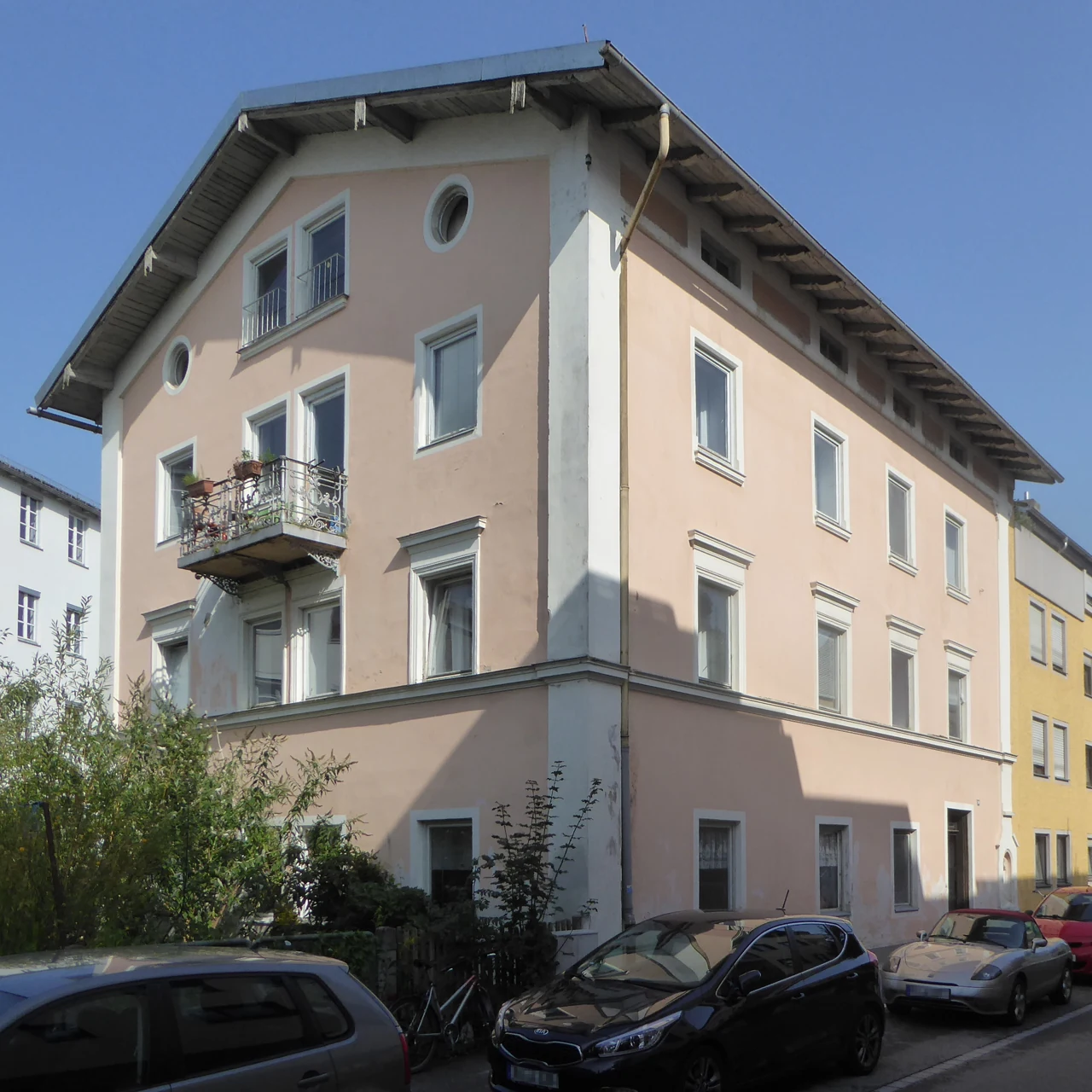 Rosenheim Sedanstraße 10a binasının dış görünüşü, 2017