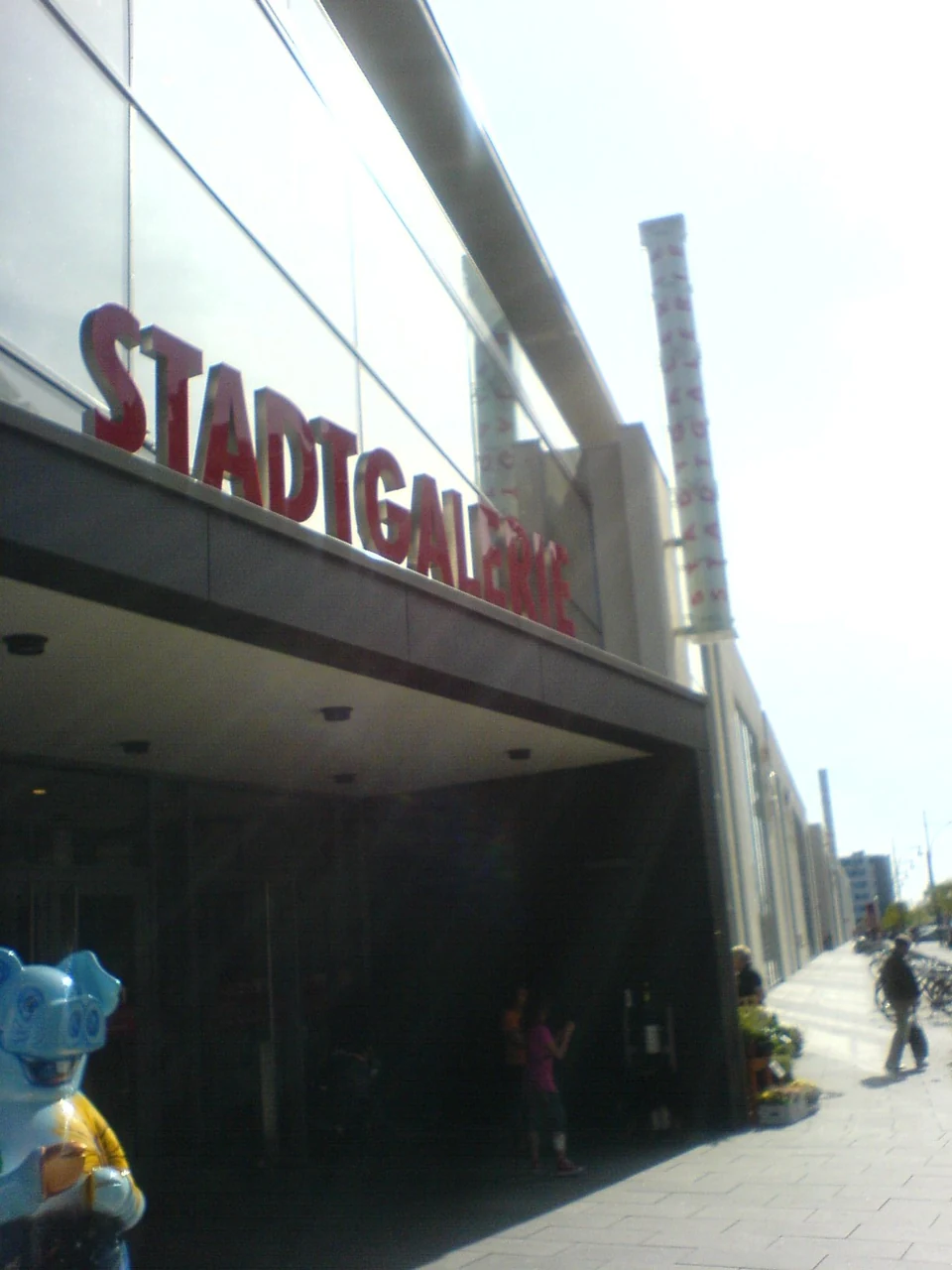 Schweinfurt Stadtgalerie alışveriş merkezinin giriş cephesi, Nisan 2010