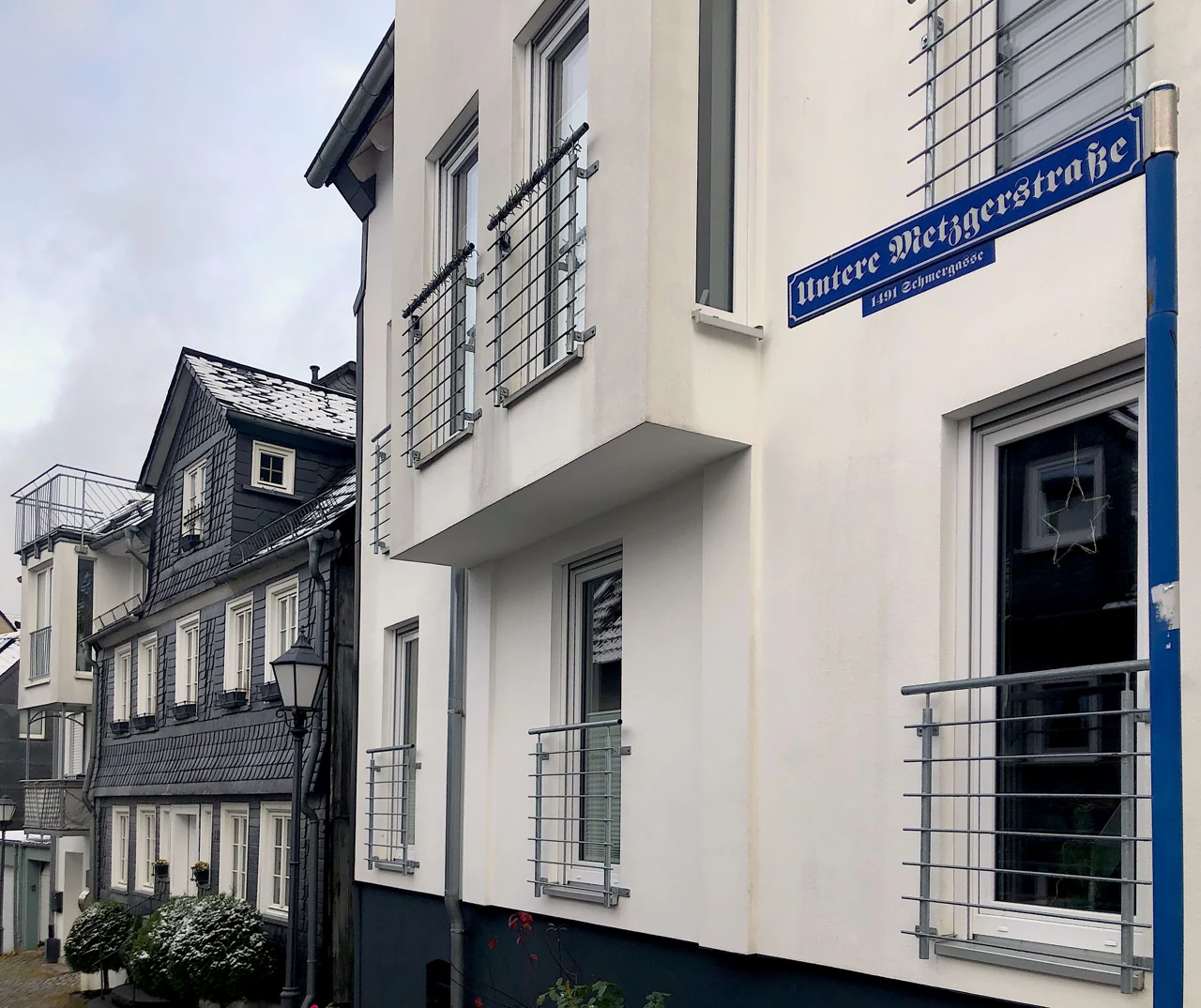 Siegen Untere Metzgerstraße’de sokak görünüşü, 2024