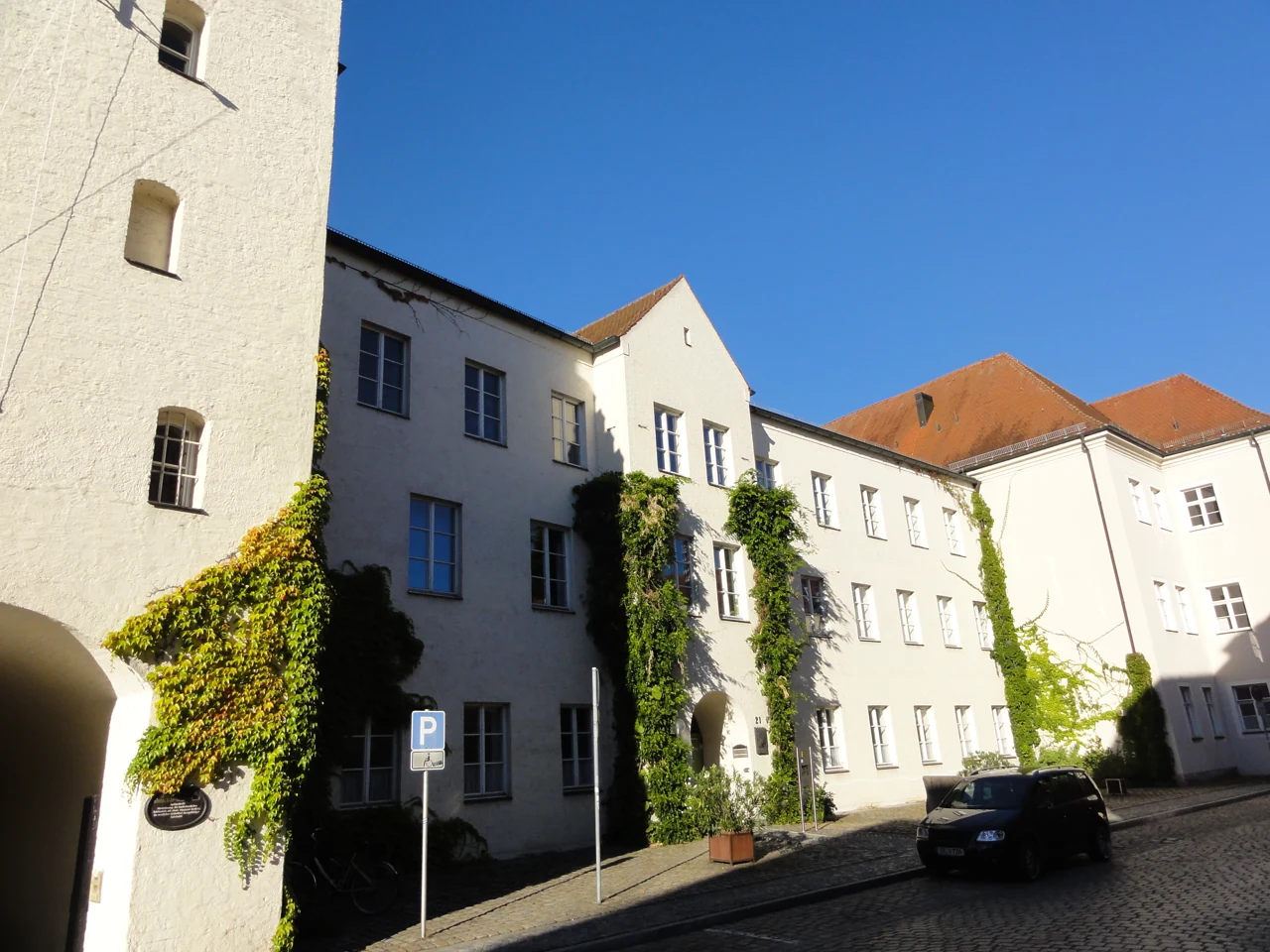 Straubing Herzogsschloss dış cephesi