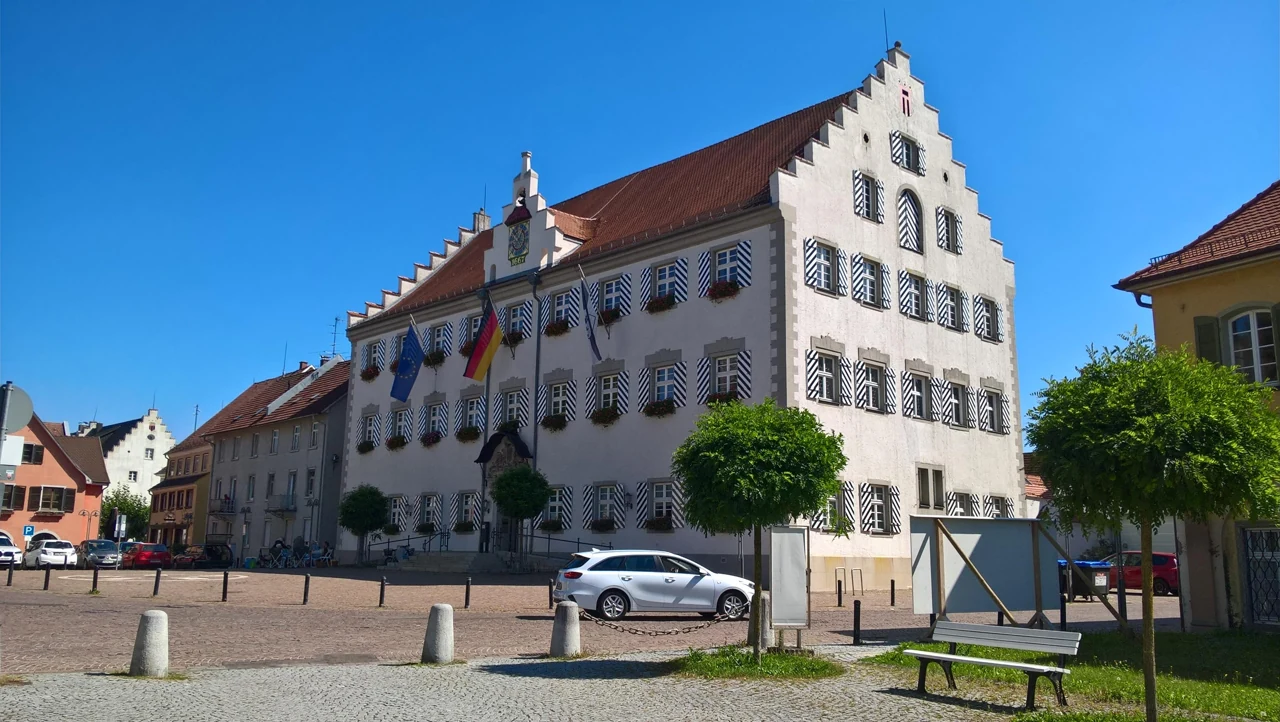 Altes Schloss used as the town hall in Tettnang