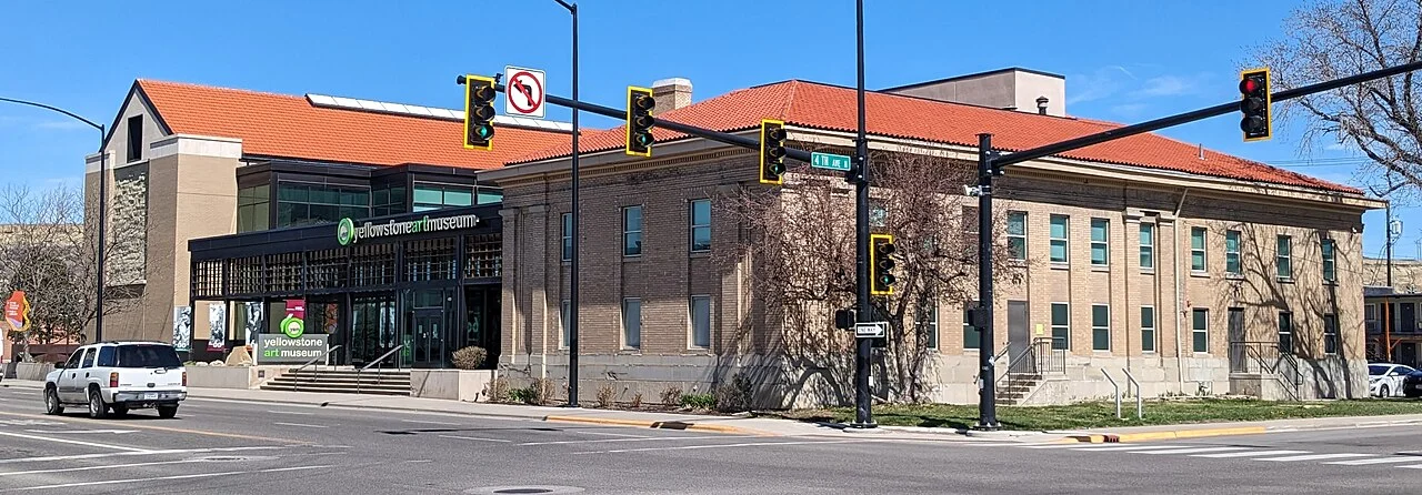 Main Yellowstone Art Museum exterior, Billings, April 2024; not a photograph of a current exhibition