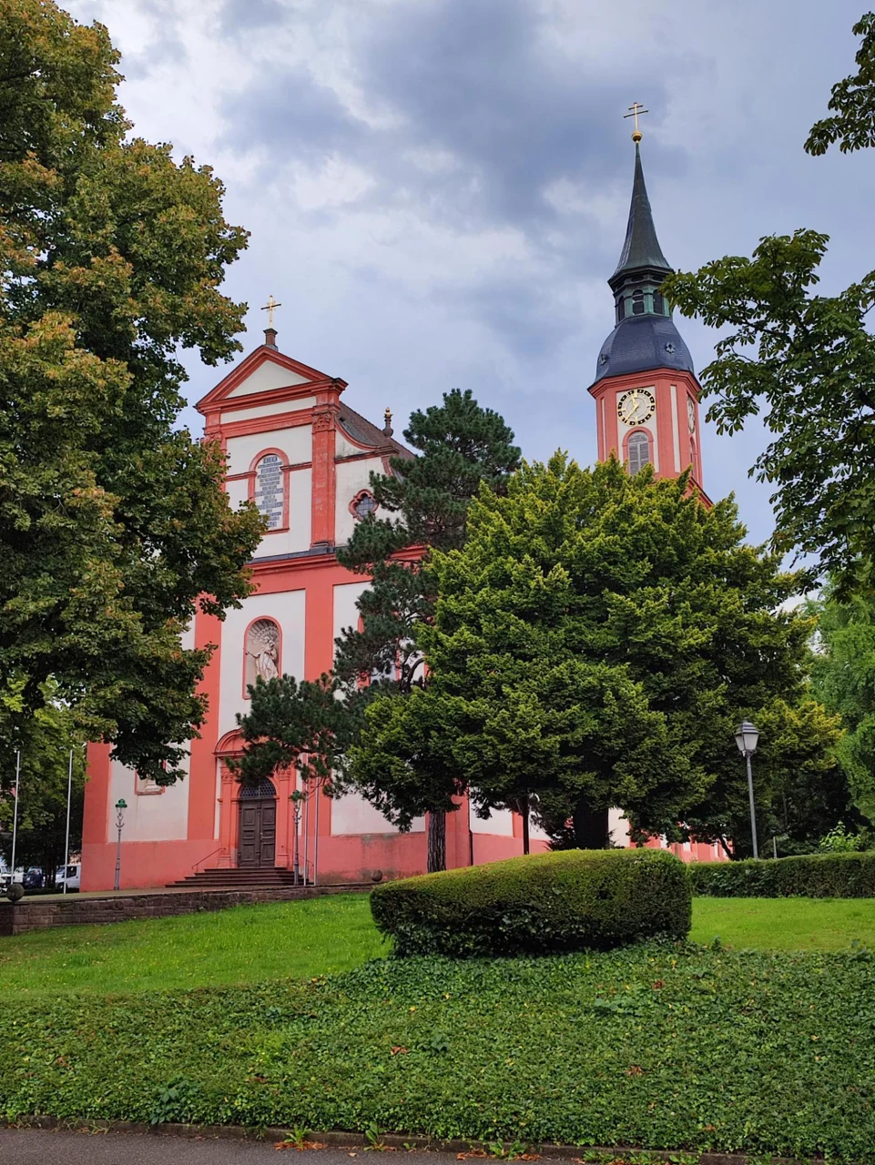 Waldkirch St. Margarethen kilisesi dış görünüşü