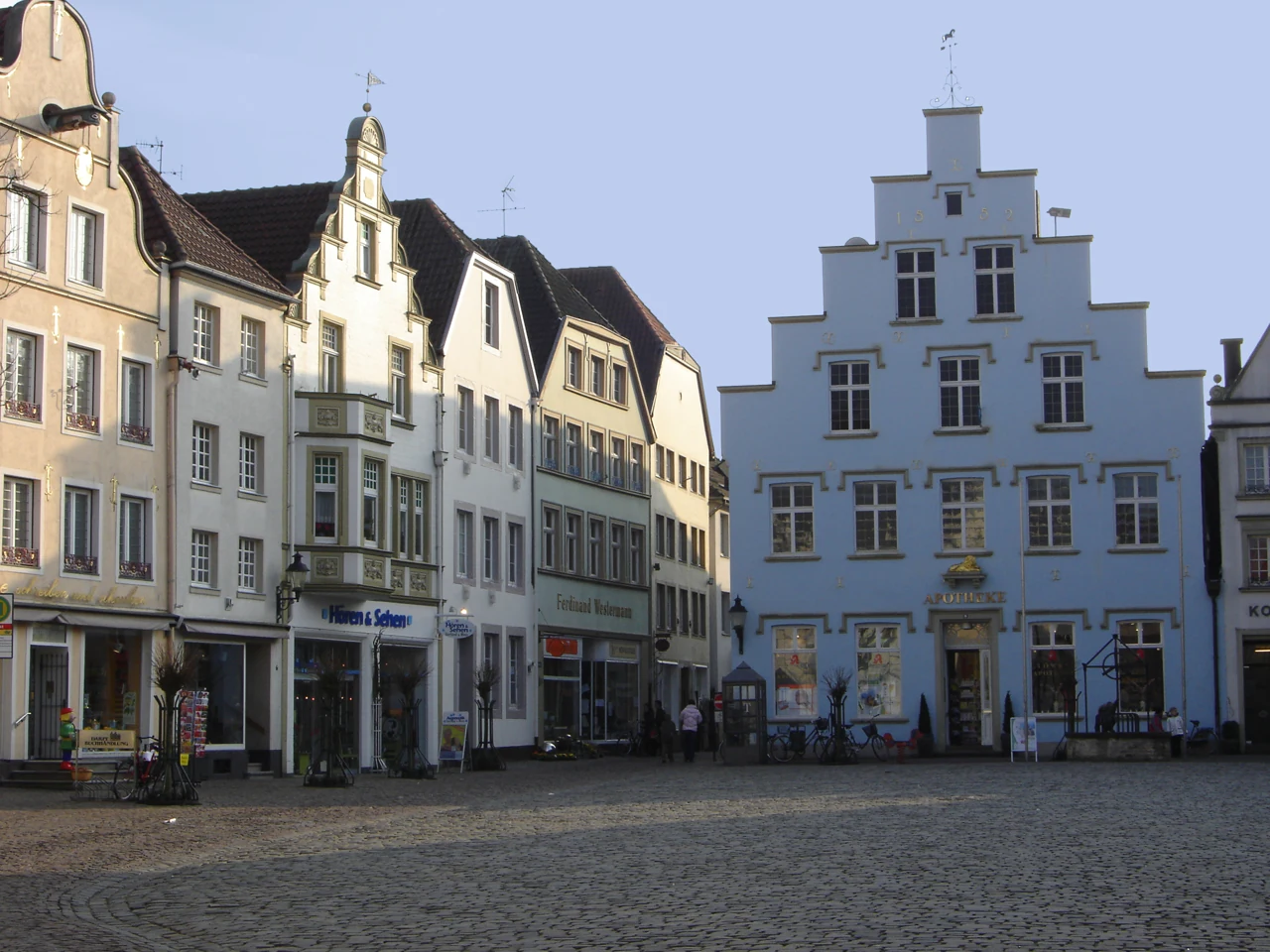 Warendorf Marktplatz cepheleri, 2006