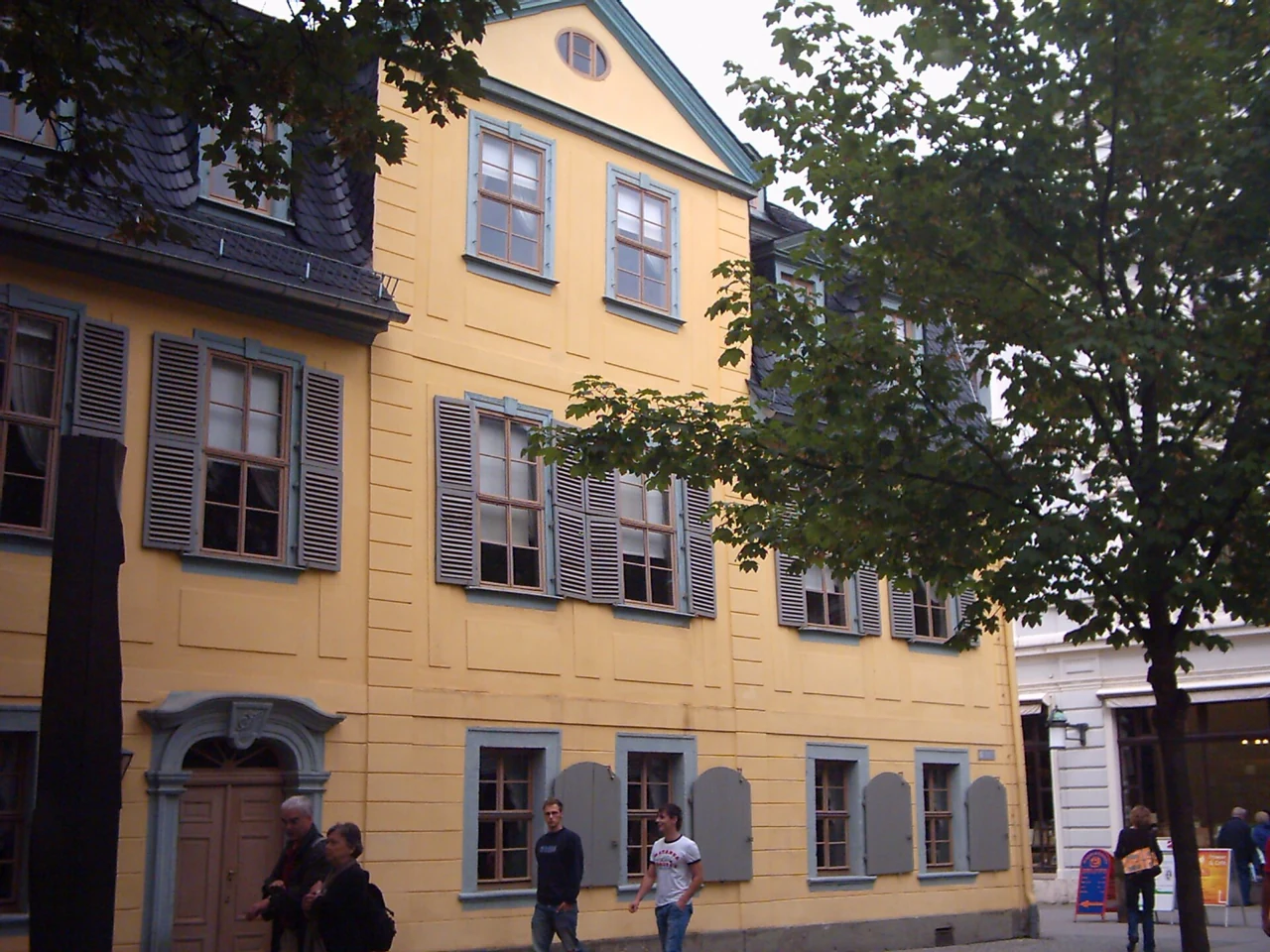Schiller’in Weimar’daki evi, 2007 dış görünümü