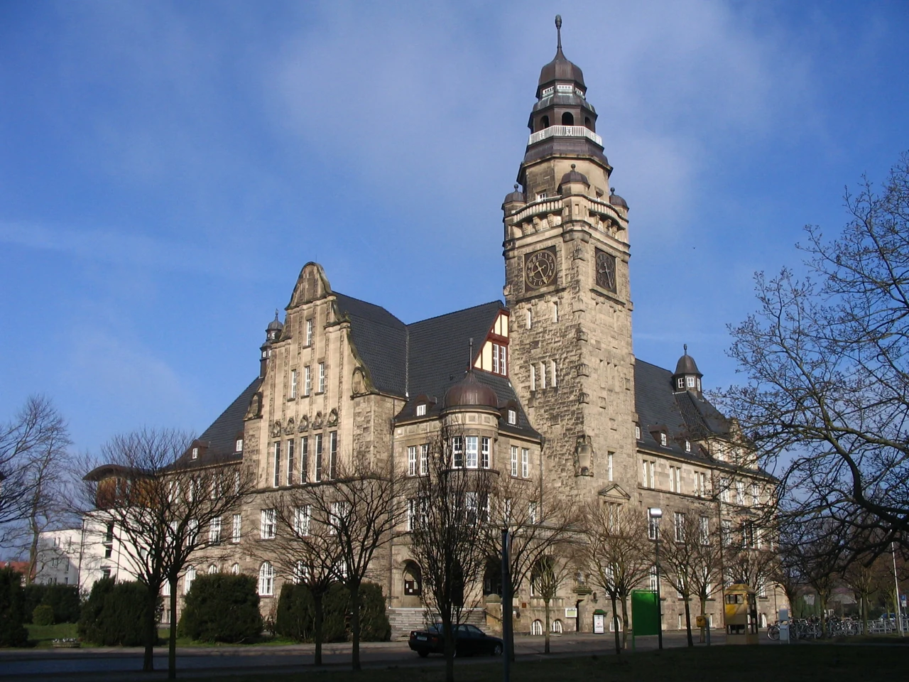 Wittenberge town hall and tower, 2008