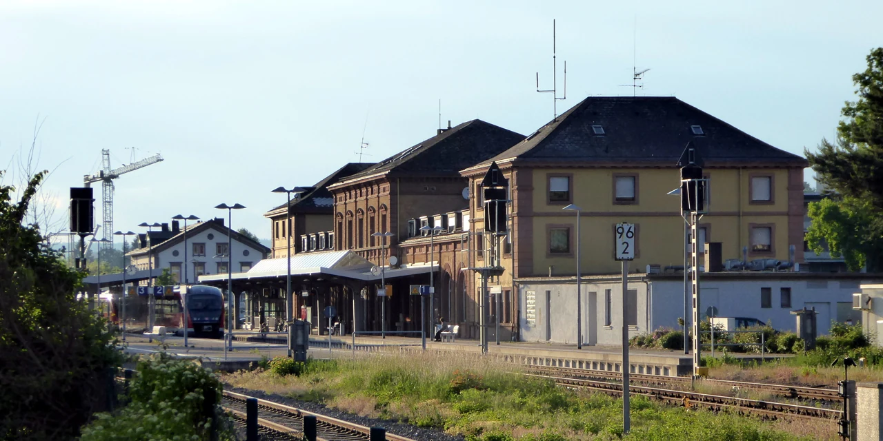 Exterior of Zweibrücken Hauptbahnhof, 2018