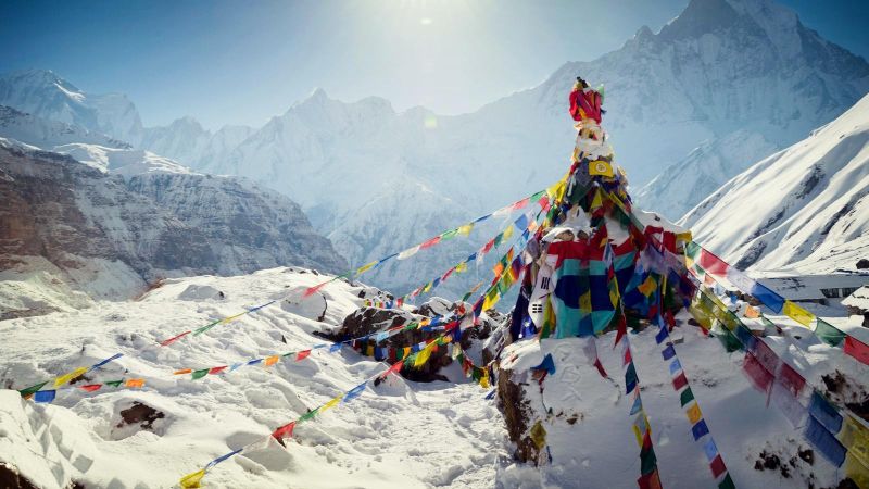 Everest Base Kampı, Nepal